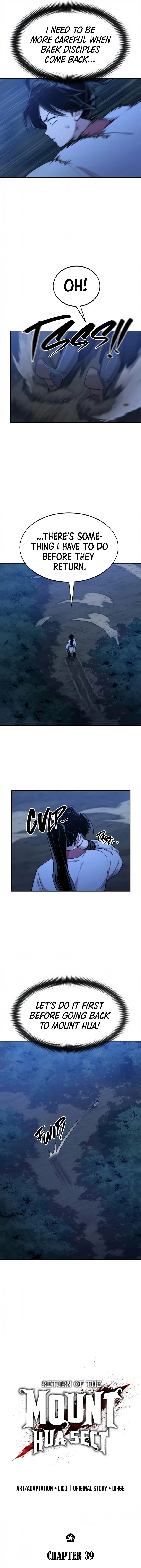 Read Return of the Mount Hua Sect EN Manga Online