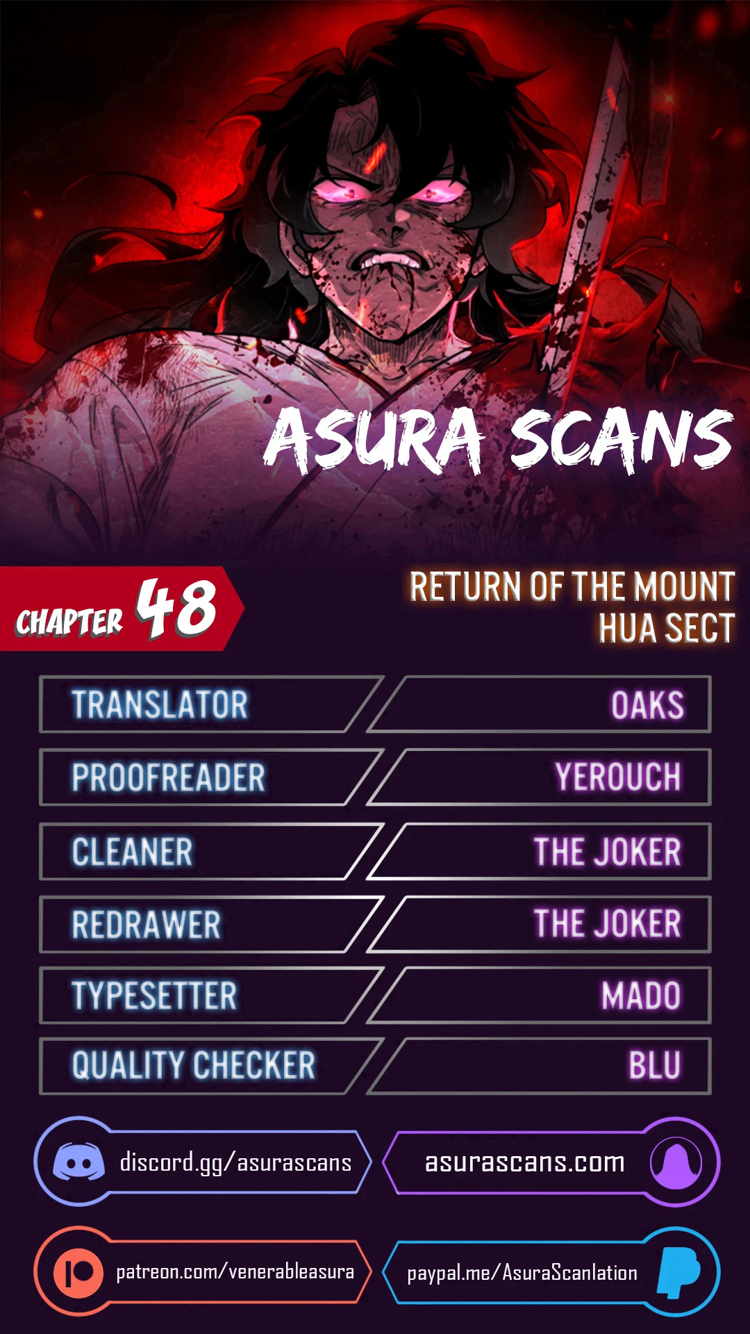 Read Return of the Mount Hua Sect EN Manga Online
