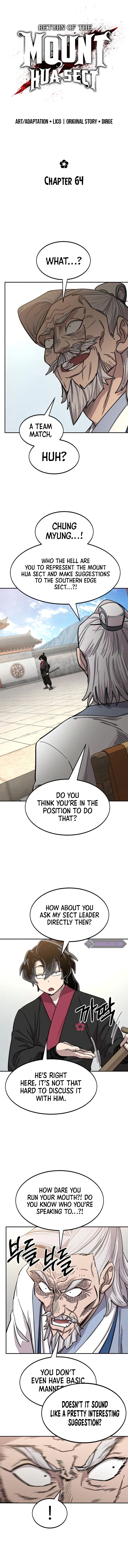 Read Return of the Mount Hua Sect EN Manga Online