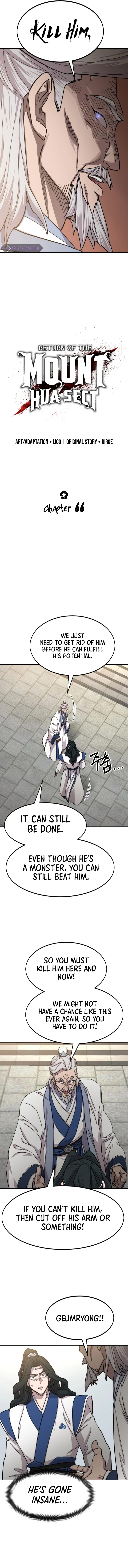 Read Return of the Mount Hua Sect EN Manga Online