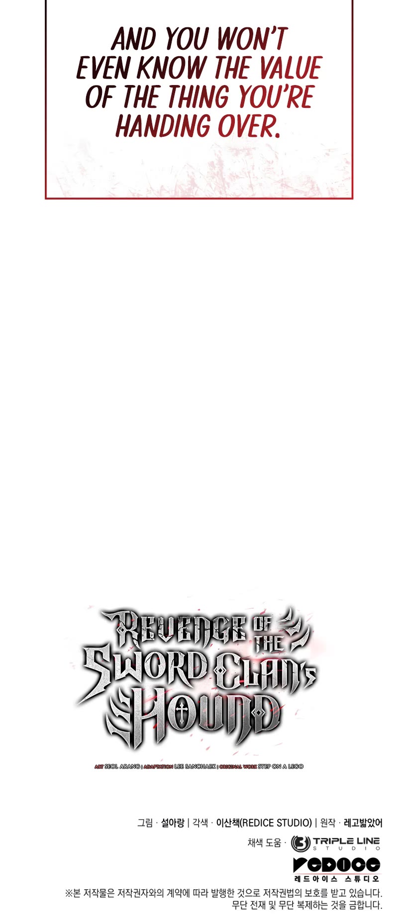Read Revenge of the Sword Clan's Hound EN Manga Online