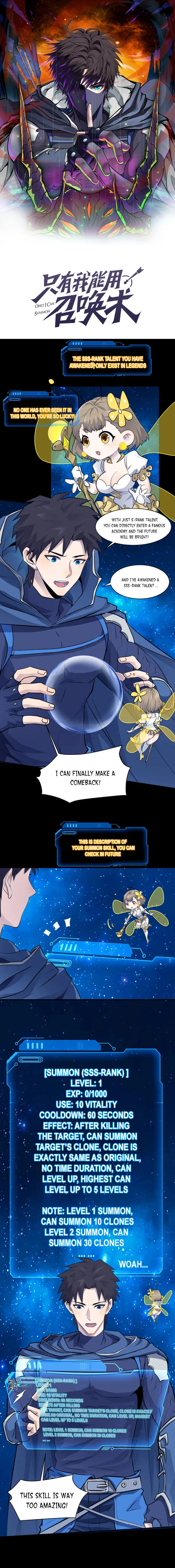 Read SSS Rank Lone Summoner EN Manga Online