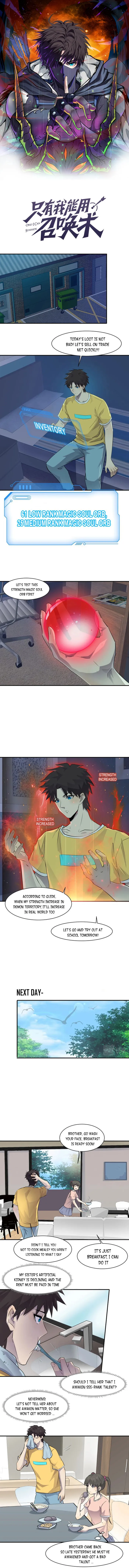 Read SSS Rank Lone Summoner EN Manga Online