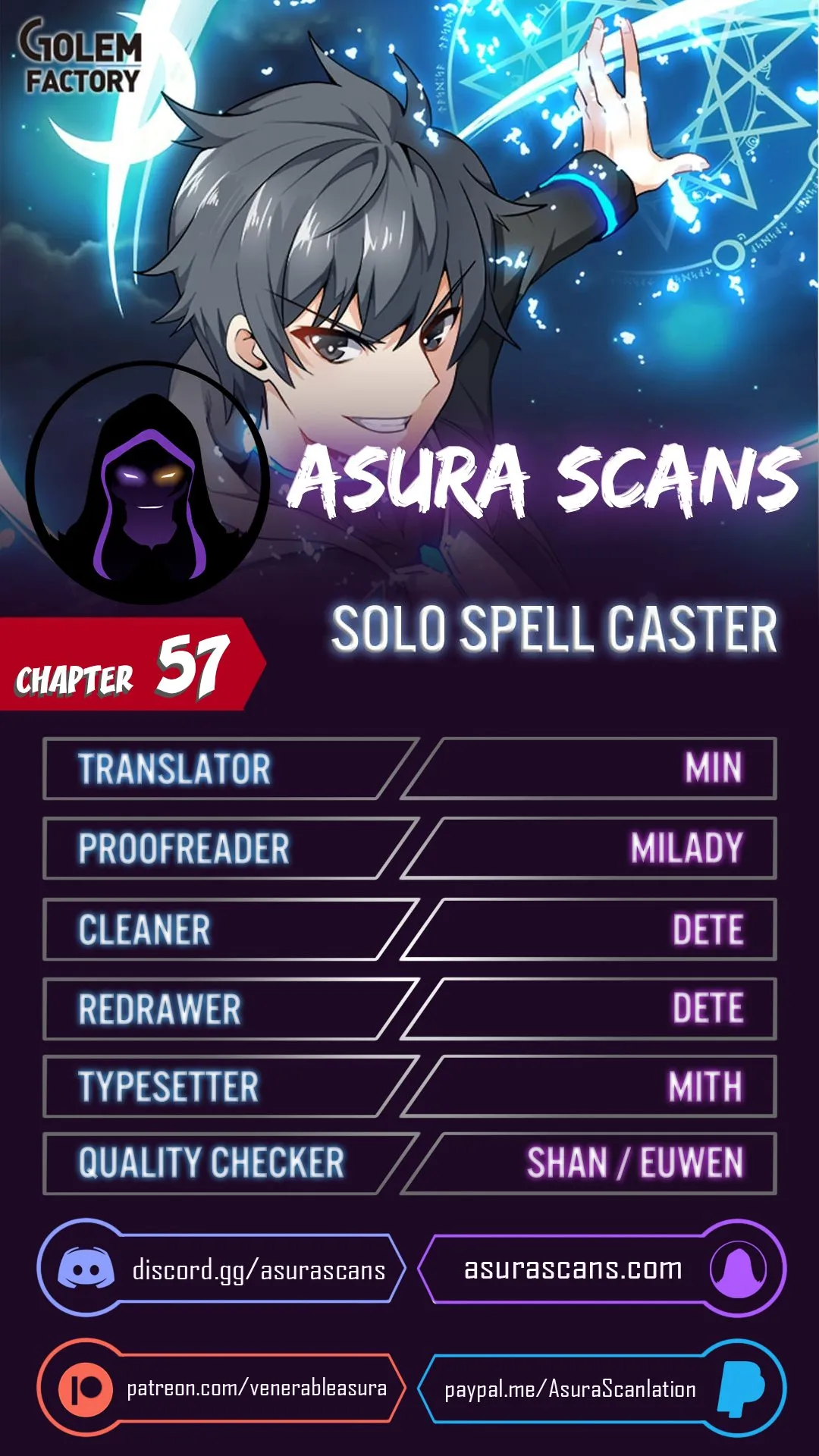 Read Solo Spell Caster EN Manga Online