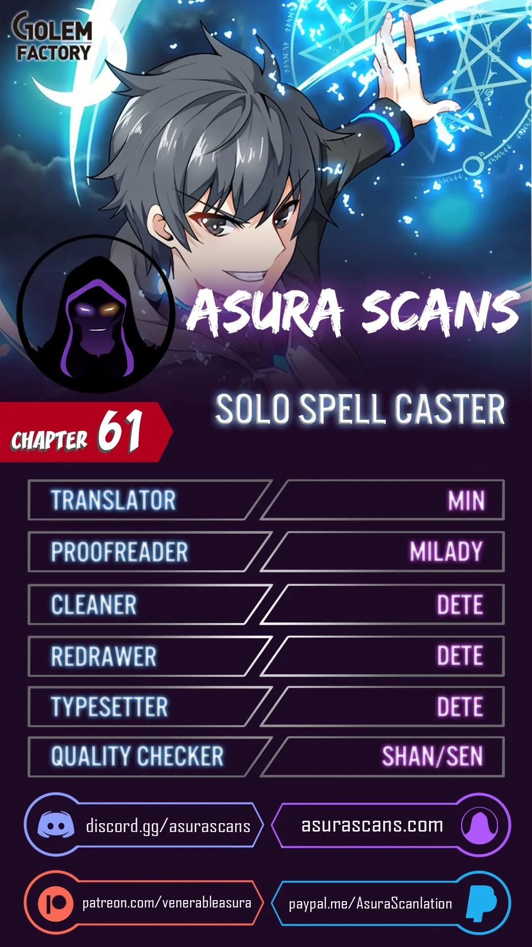 Read Solo Spell Caster EN Manga Online
