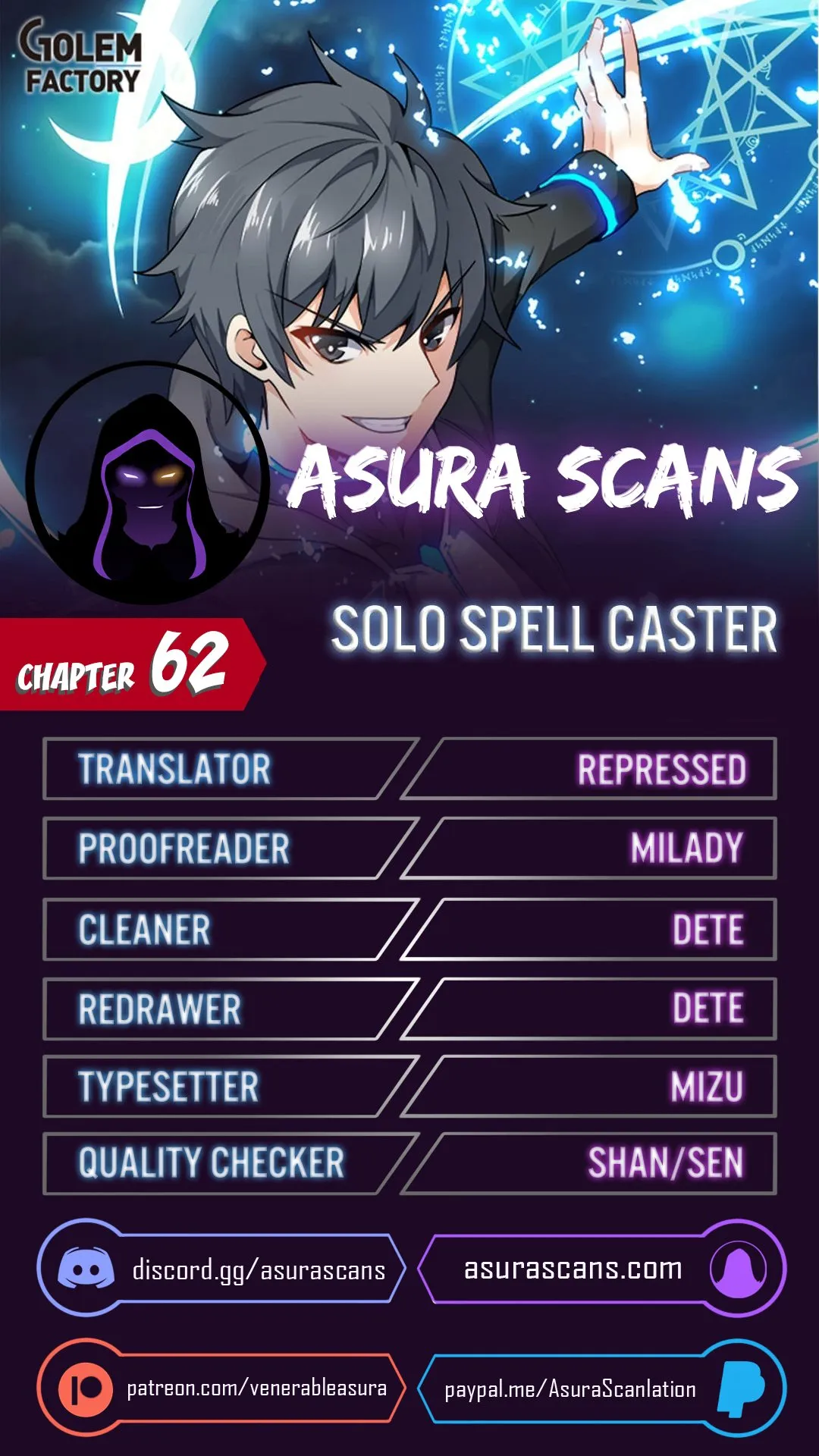 Read Solo Spell Caster EN Manga Online