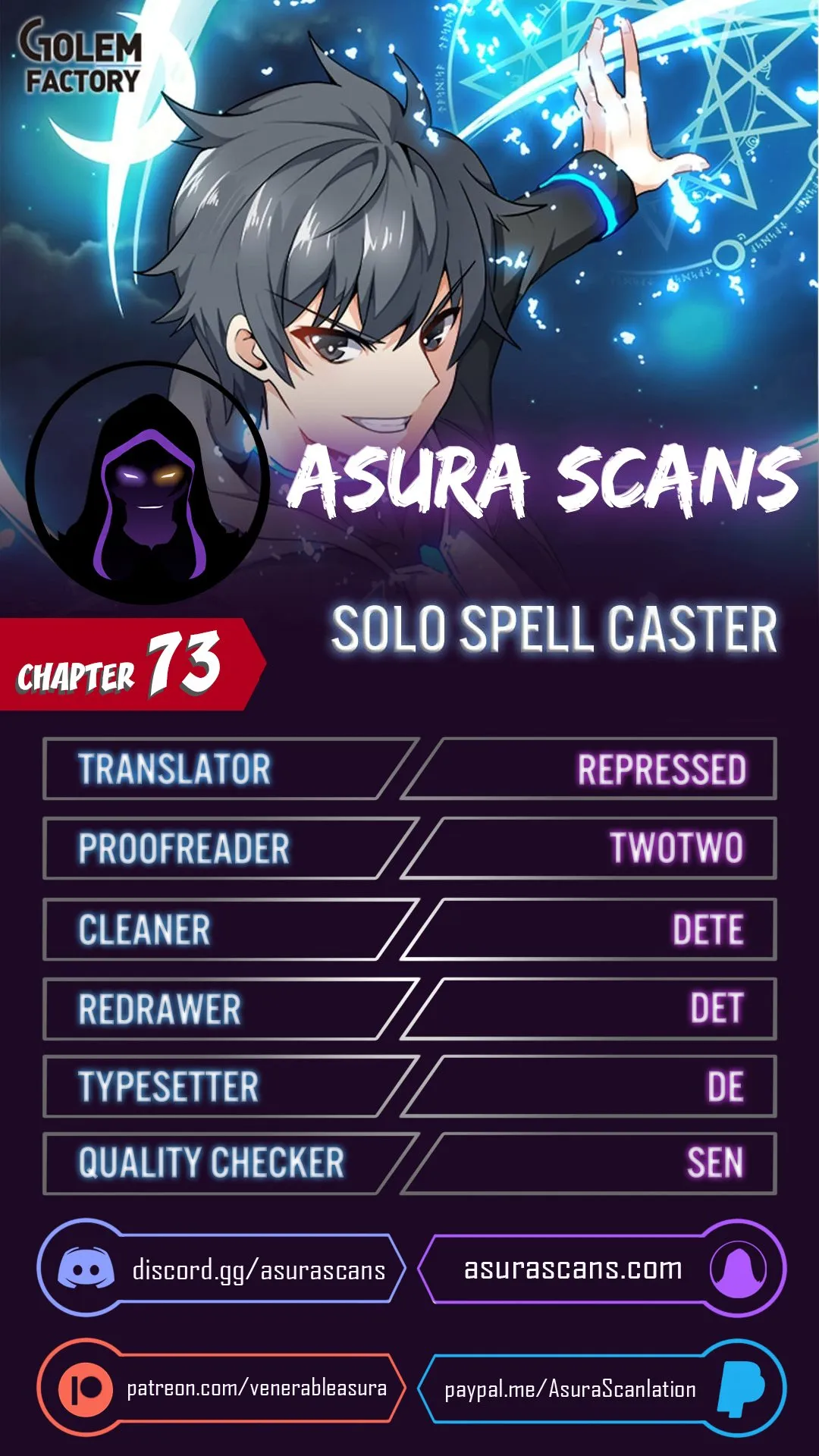 Read Solo Spell Caster EN Manga Online