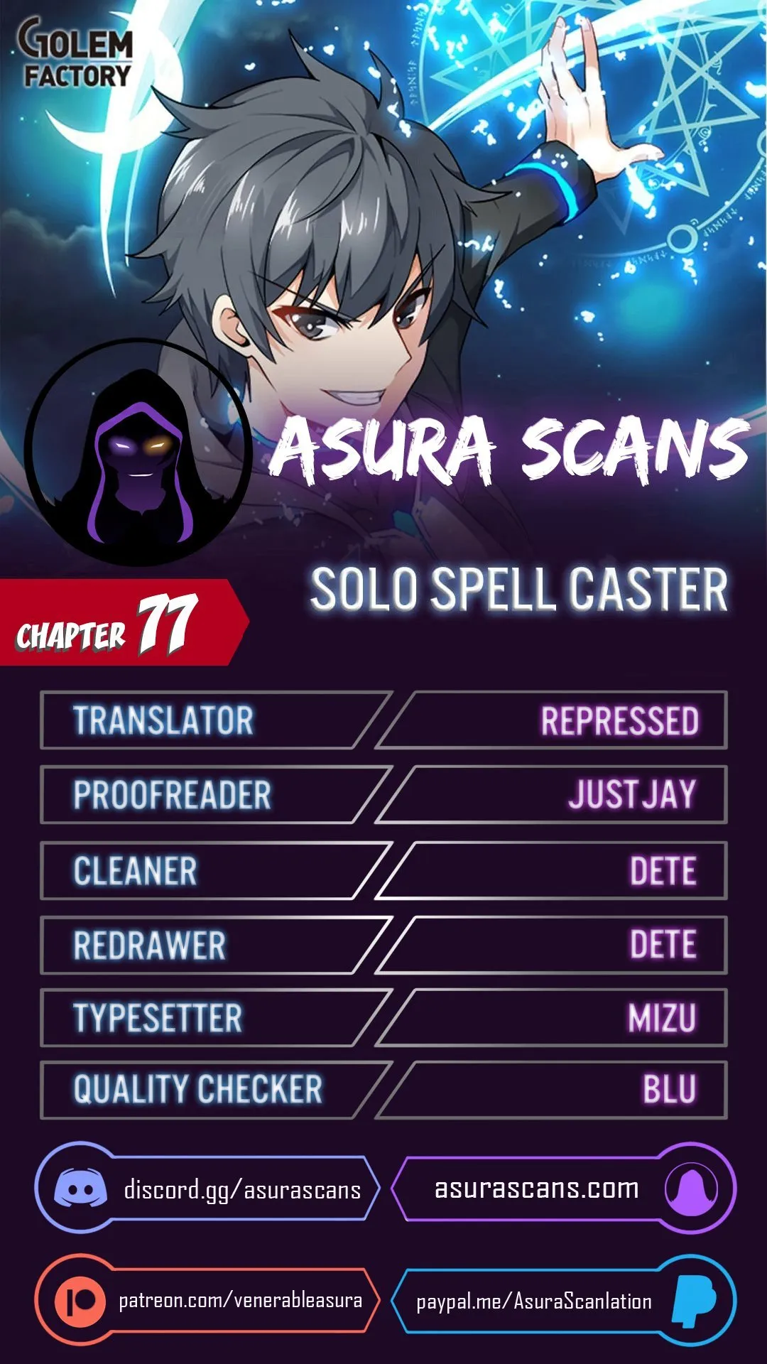 Read Solo Spell Caster EN Manga Online