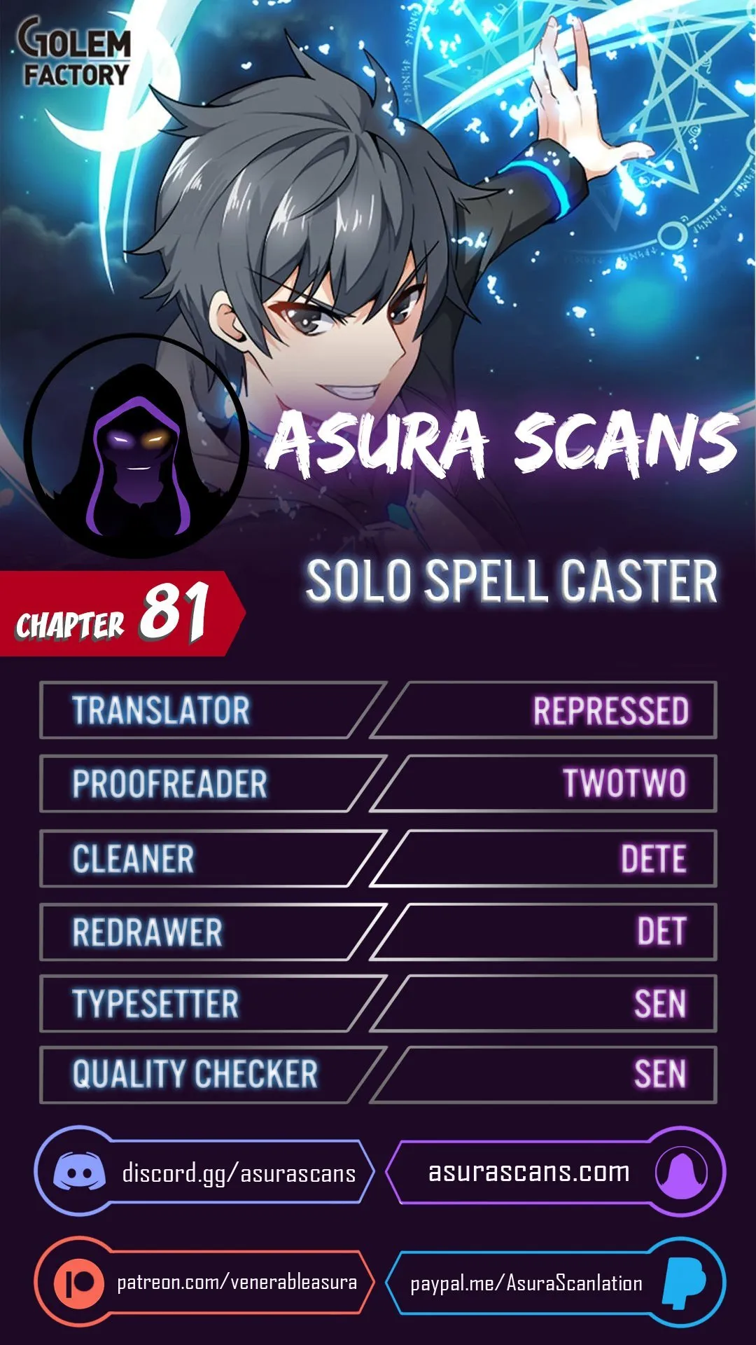 Read Solo Spell Caster EN Manga Online