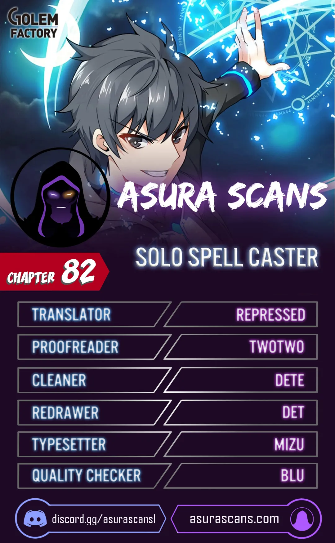 Read Solo Spell Caster EN Manga Online