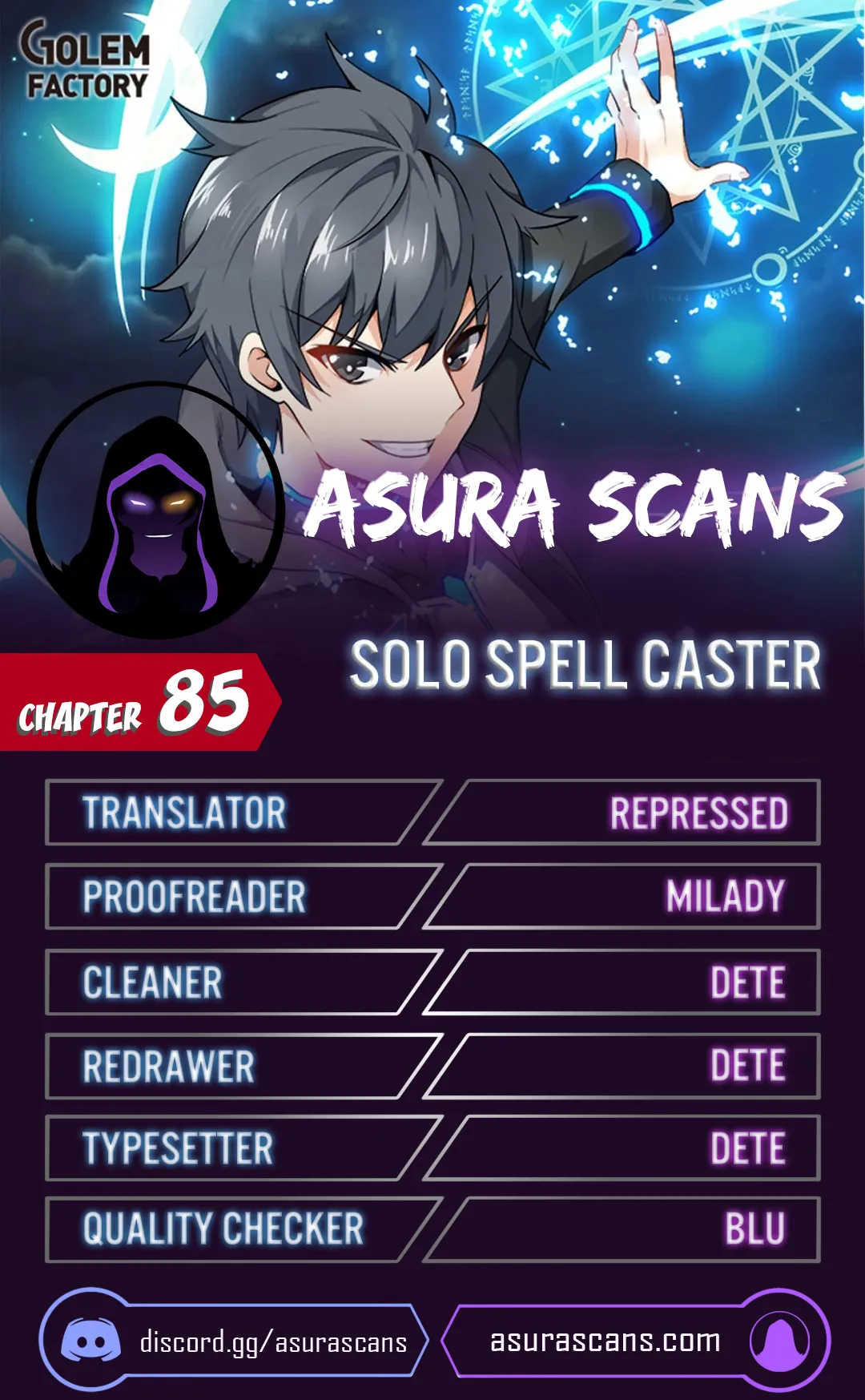 Read Solo Spell Caster EN Manga Online