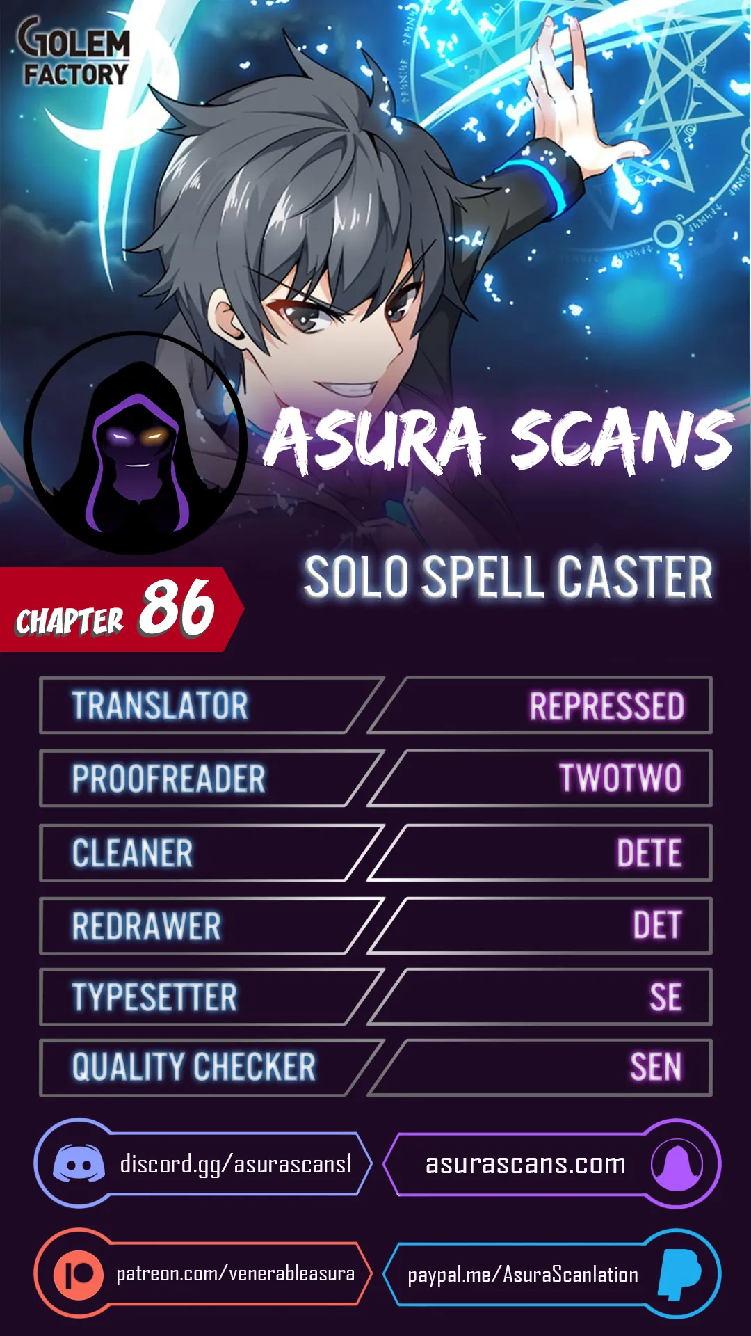 Read Solo Spell Caster EN Manga Online