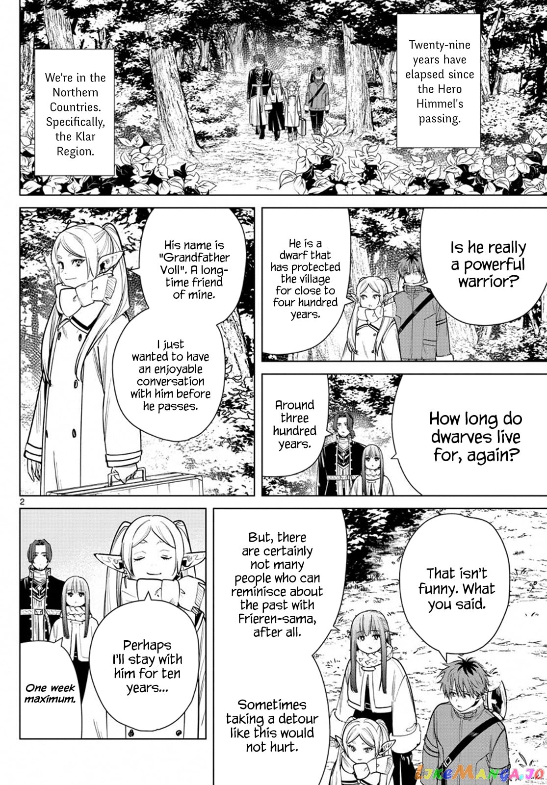 Read Sousou No Frieren EN Manga Online