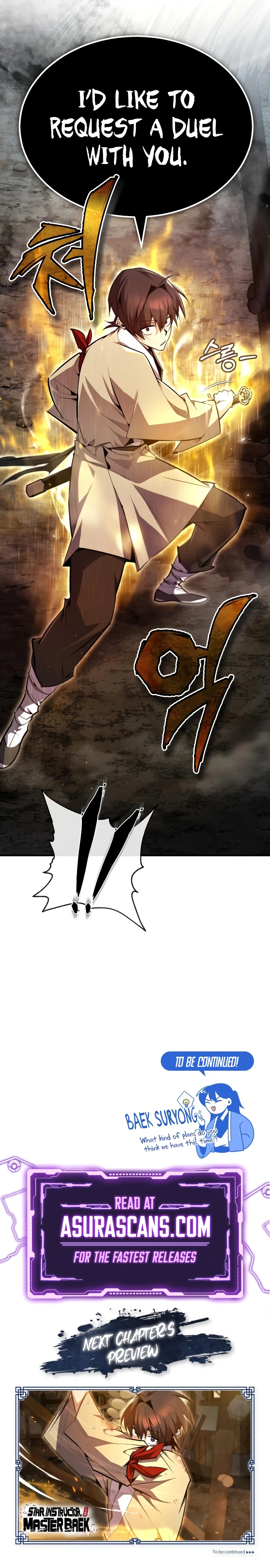 Read Star Instructor Master Baek EN Manga Online