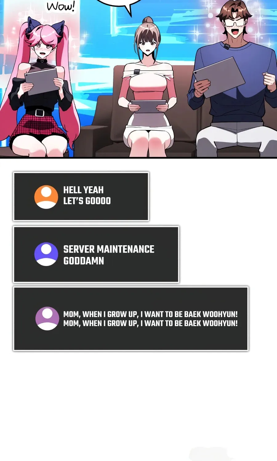 Read Superhuman Game Broadcast EN Manga Online