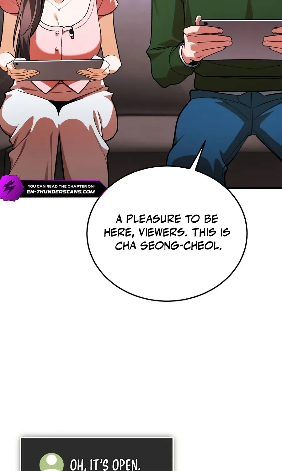 Read Superhuman Game Broadcast EN Manga Online