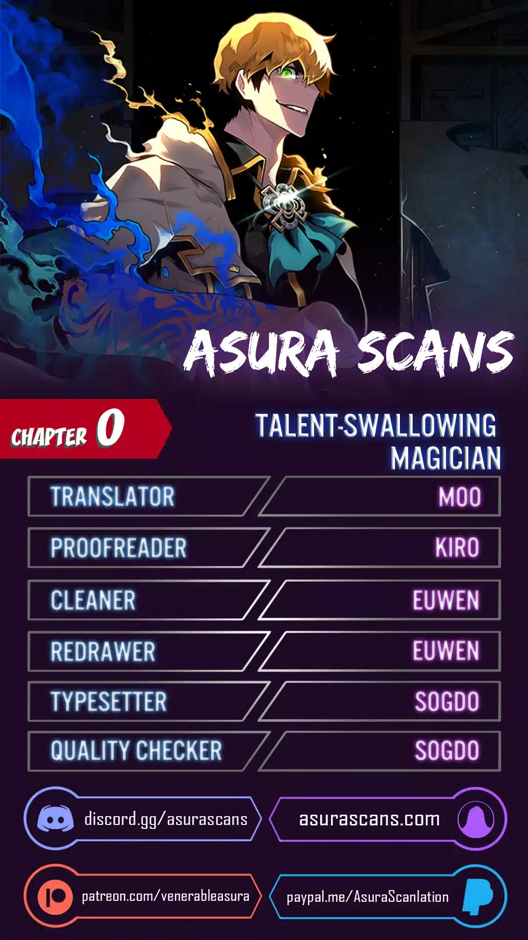 Read Talent Swallowing Magician EN Manga Online