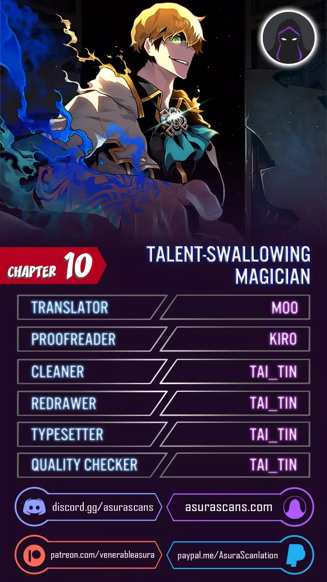 Read Talent Swallowing Magician EN Manga Online