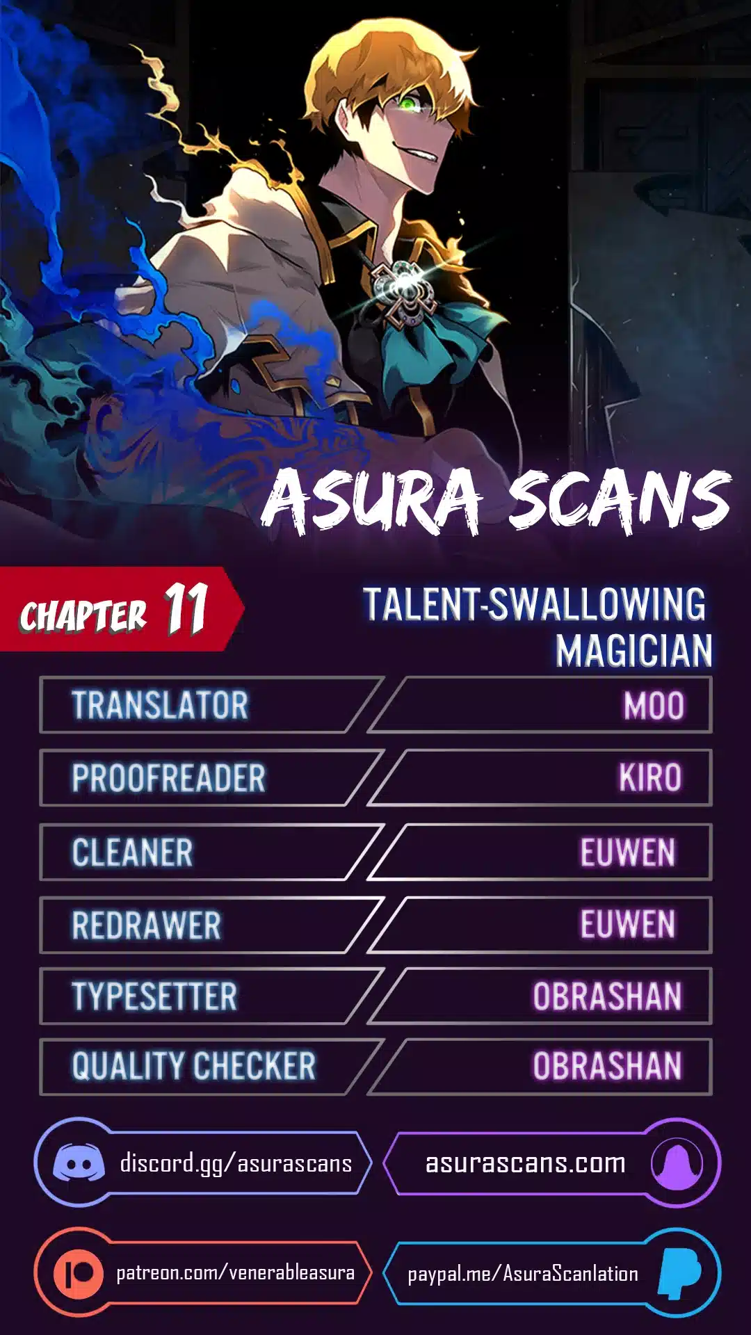 Read Talent Swallowing Magician EN Manga Online