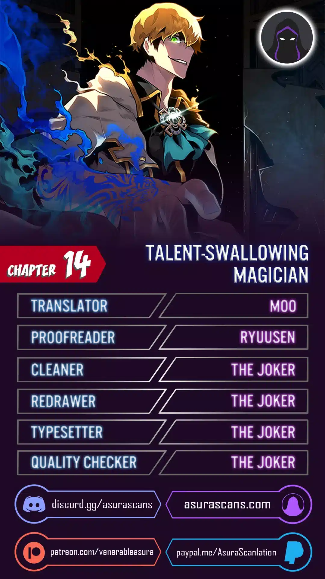 Read Talent Swallowing Magician EN Manga Online