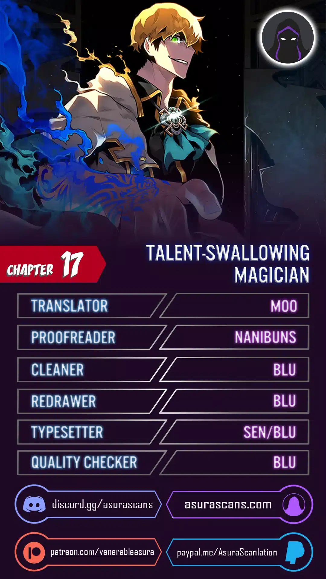 Read Talent Swallowing Magician EN Manga Online