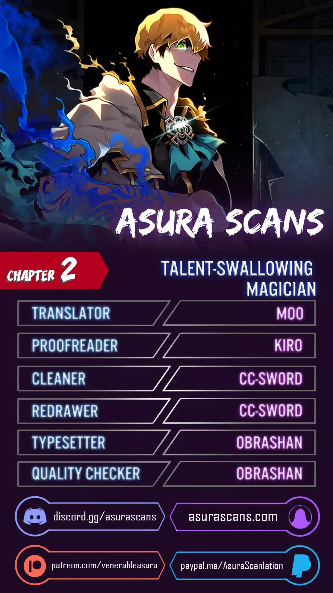 Read Talent Swallowing Magician EN Manga Online