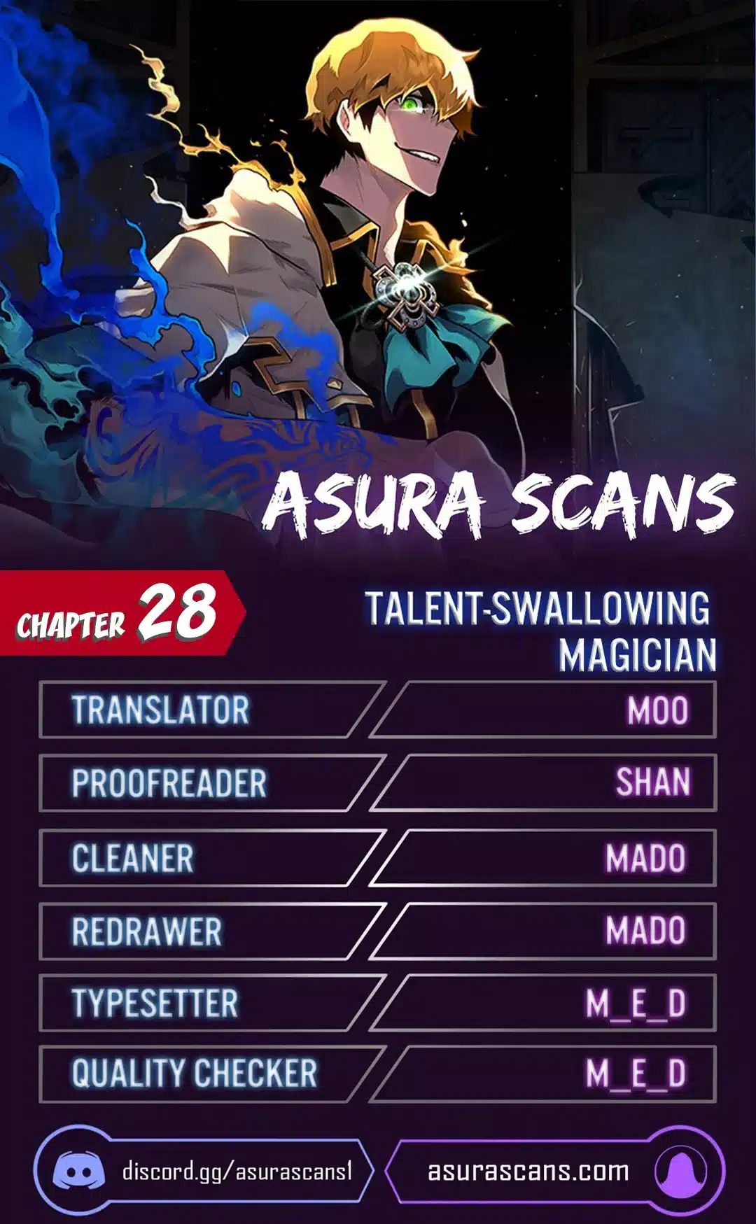 Read Talent Swallowing Magician EN Manga Online
