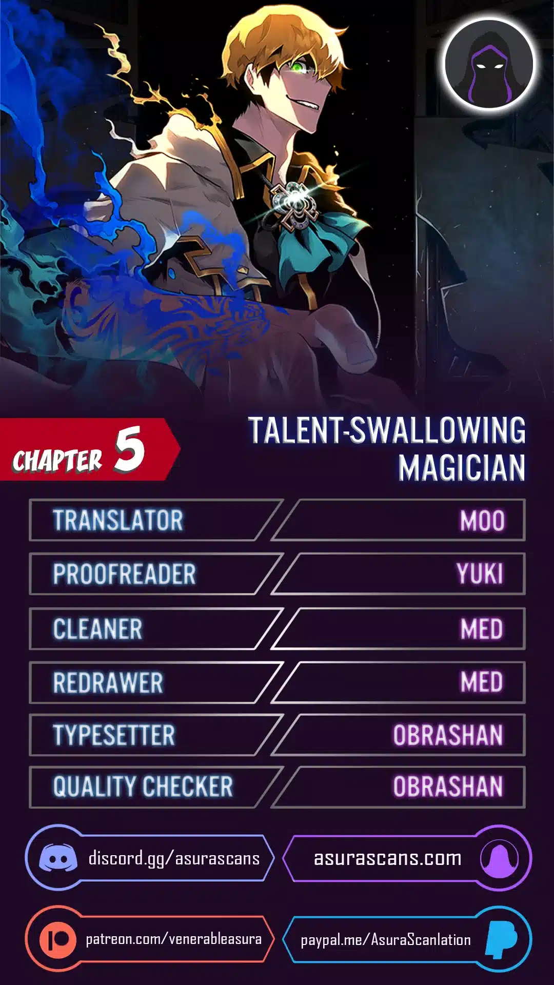 Read Talent Swallowing Magician EN Manga Online