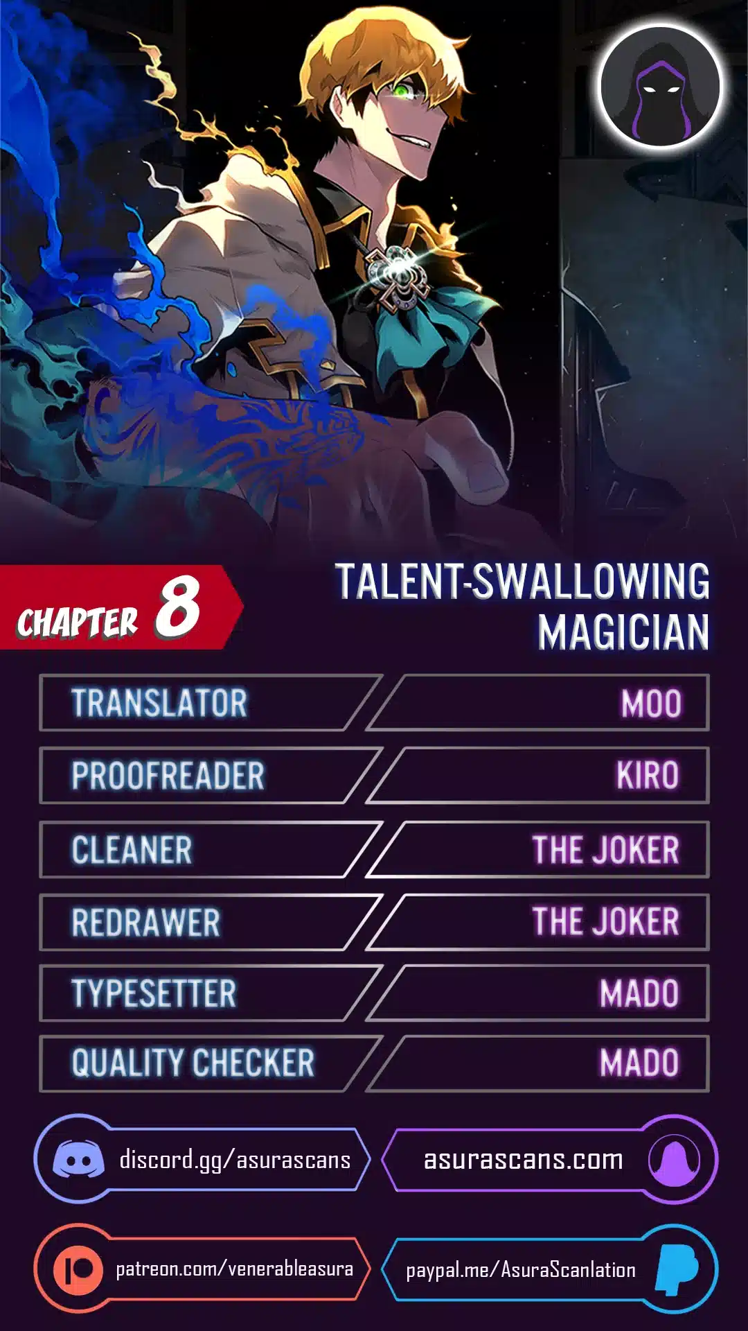 Read Talent Swallowing Magician EN Manga Online