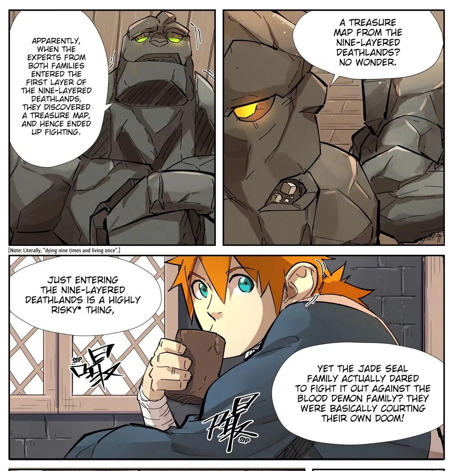 Read Tales Of Demons And Gods EN Manga Online