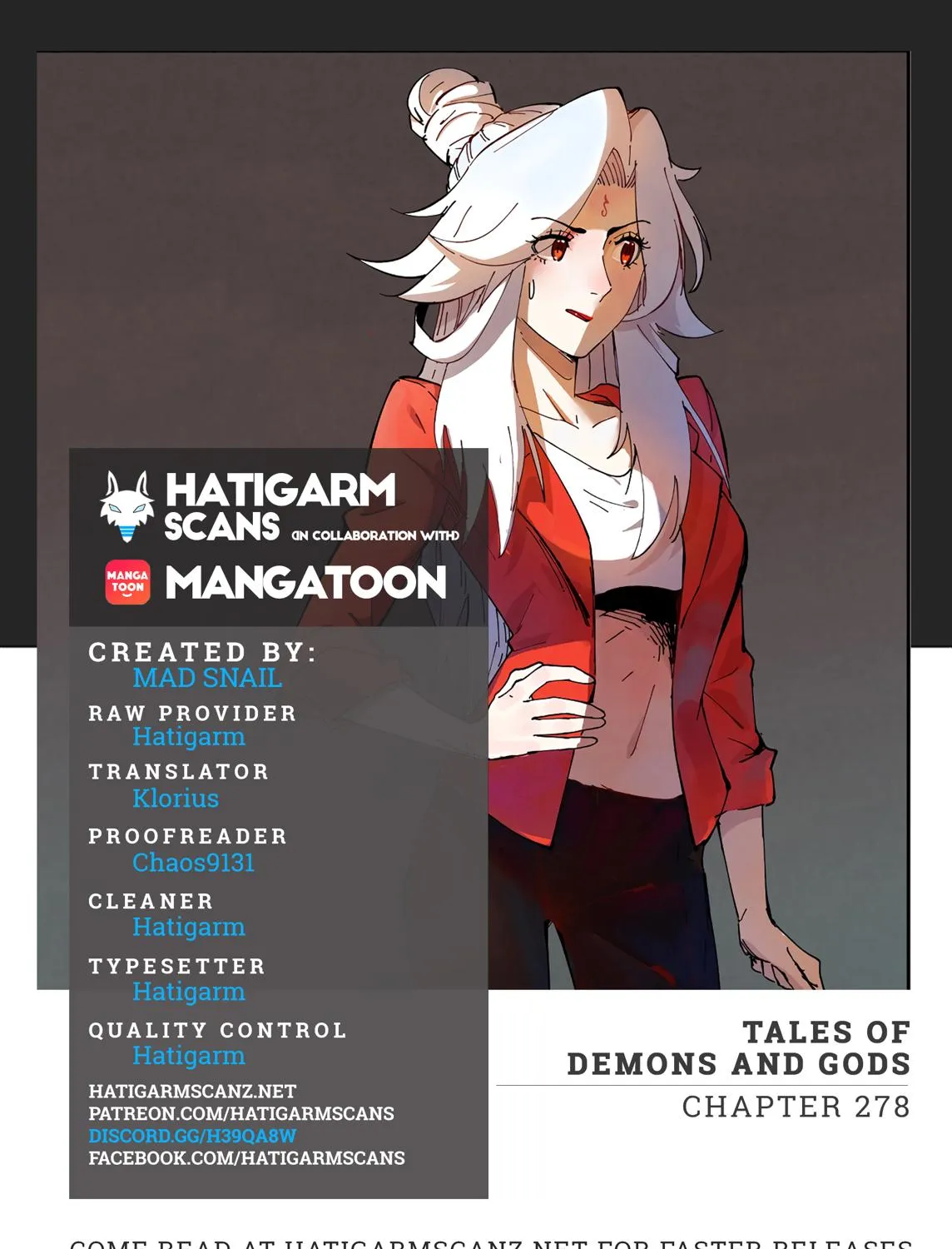 Read Tales Of Demons And Gods EN Manga Online