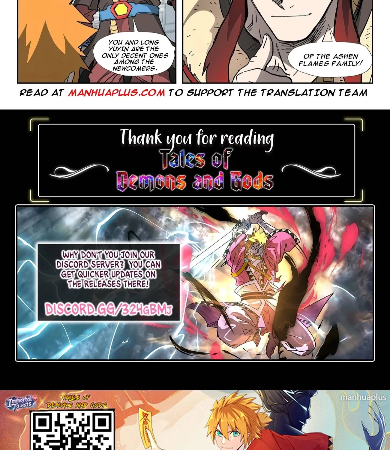 Read Tales Of Demons And Gods EN Manga Online