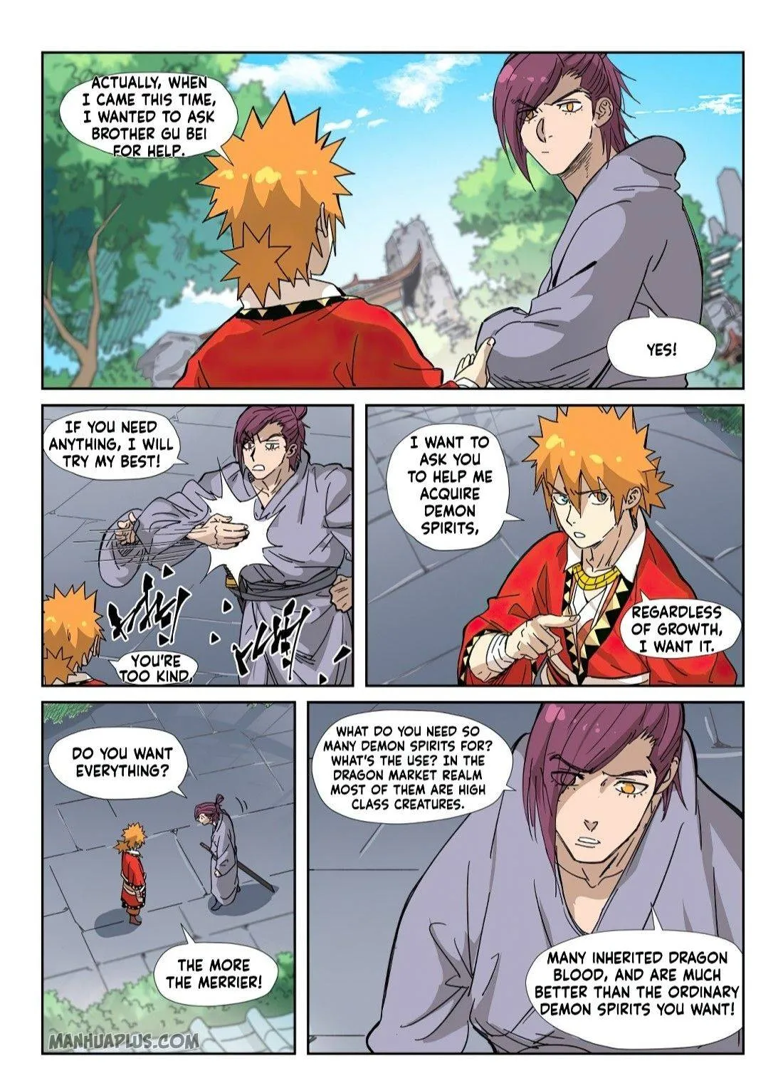 Read Tales Of Demons And Gods EN Manga Online