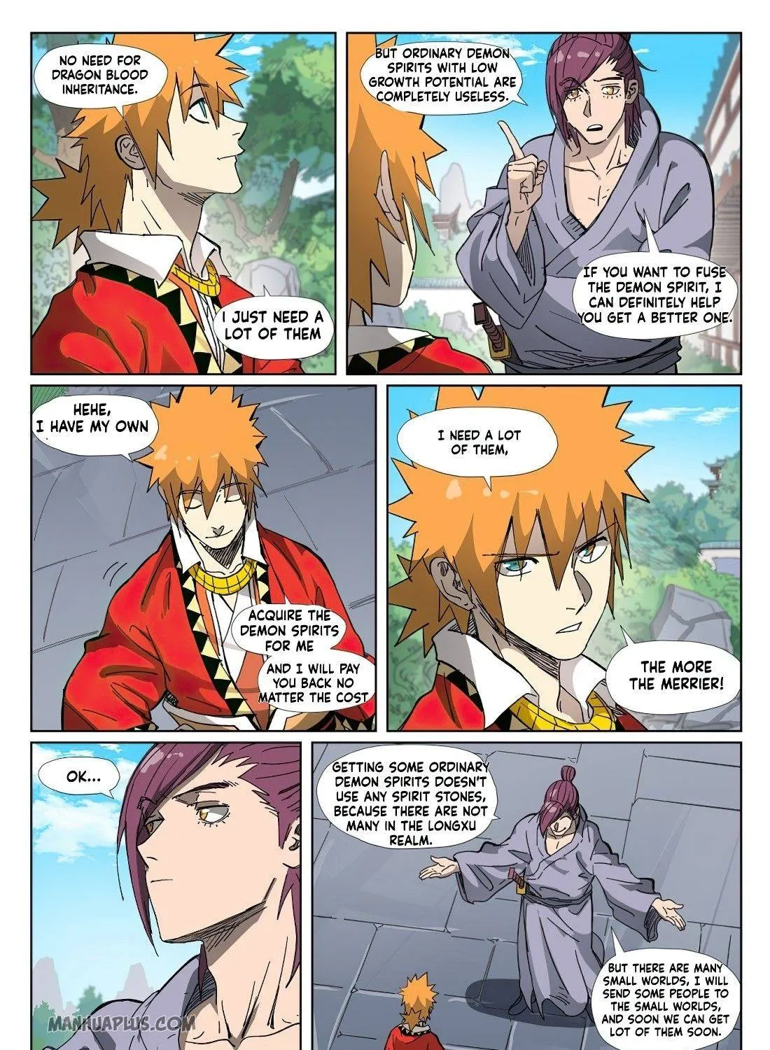 Read Tales Of Demons And Gods EN Manga Online