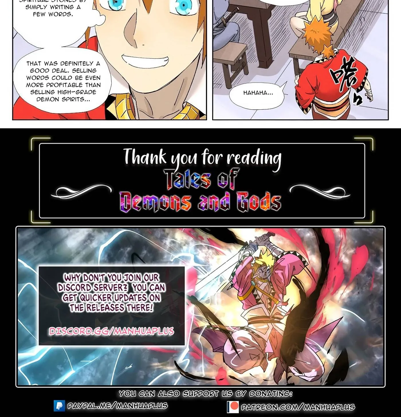 Read Tales Of Demons And Gods EN Manga Online