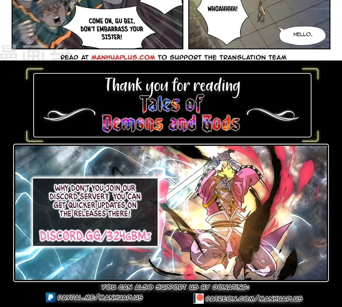 Read Tales Of Demons And Gods EN Manga Online