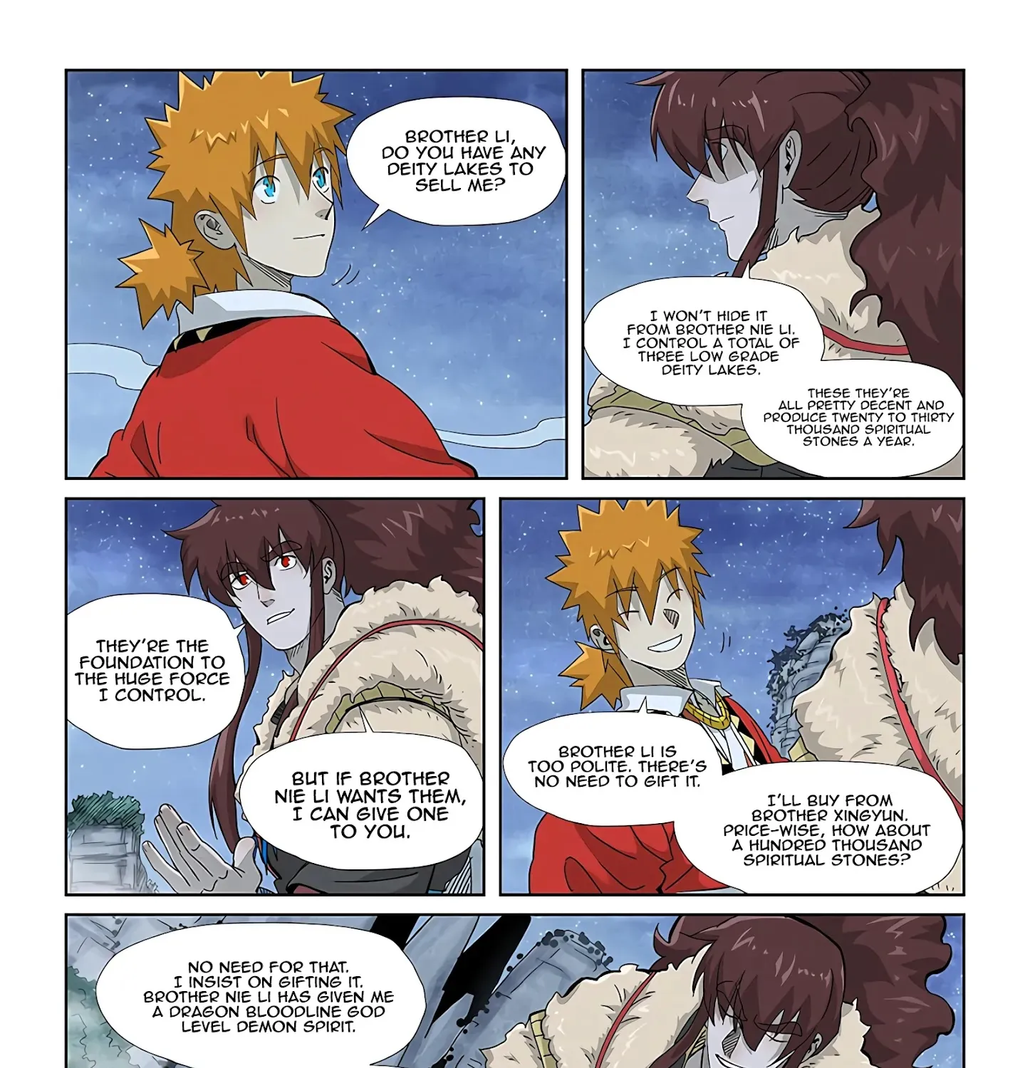 Read Tales Of Demons And Gods EN Manga Online