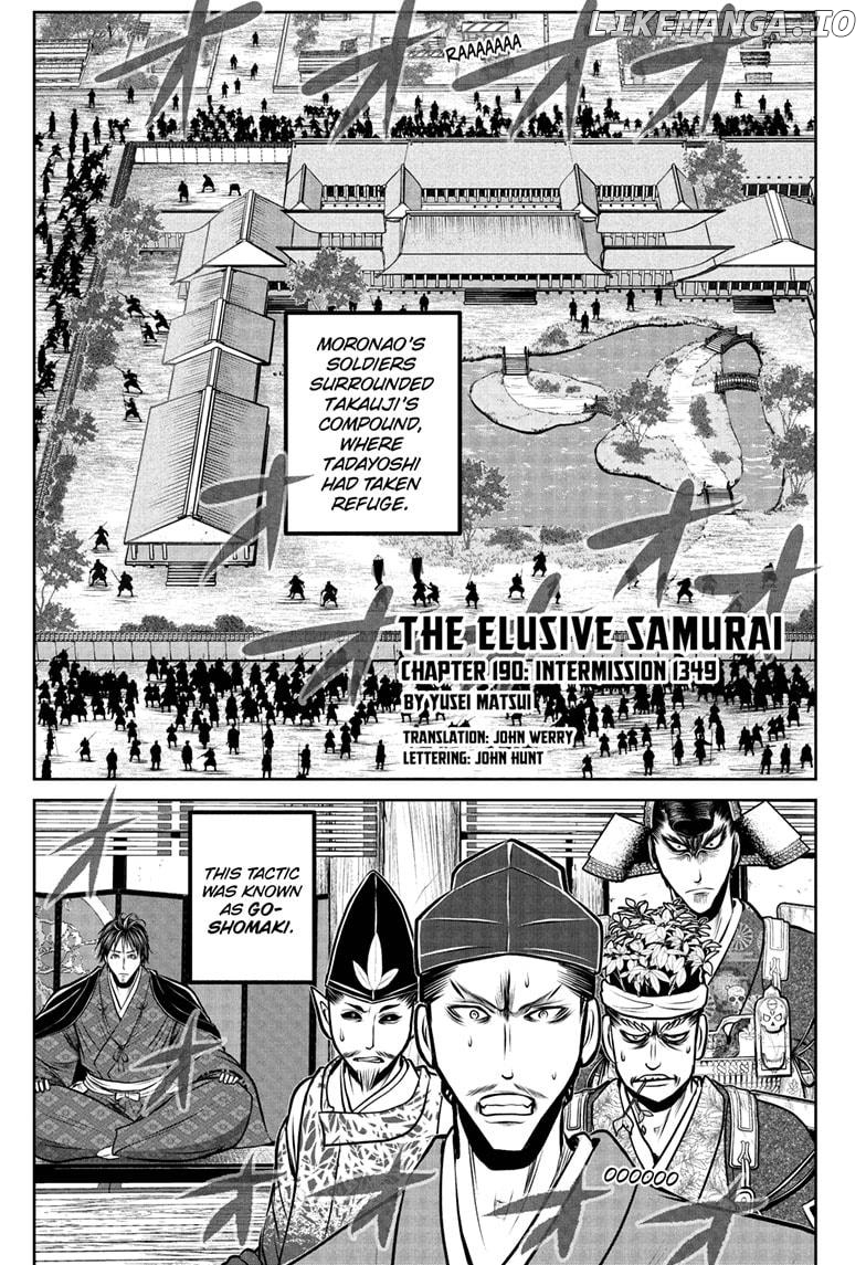 Read The Elusive Samurai EN Manga Online