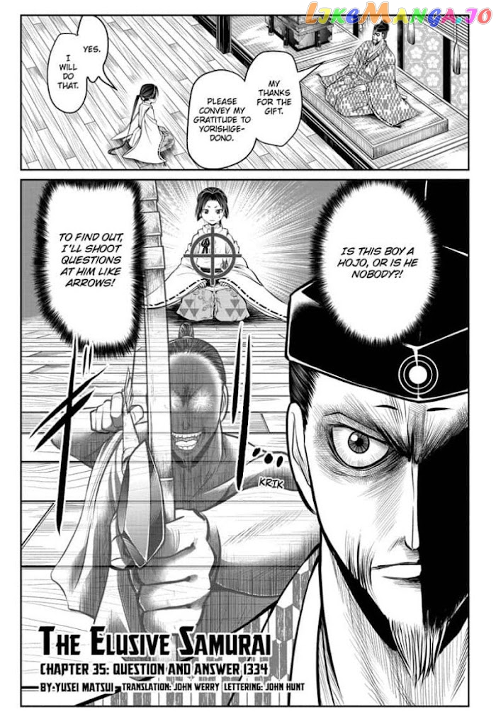 Read The Elusive Samurai EN Manga Online