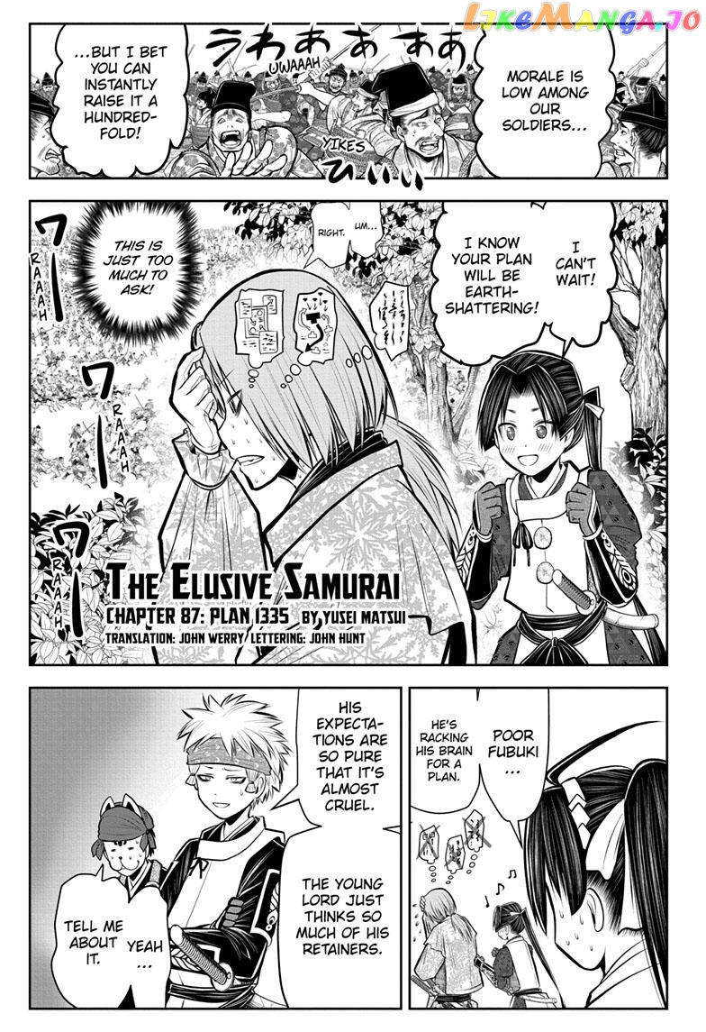 Read The Elusive Samurai EN Manga Online