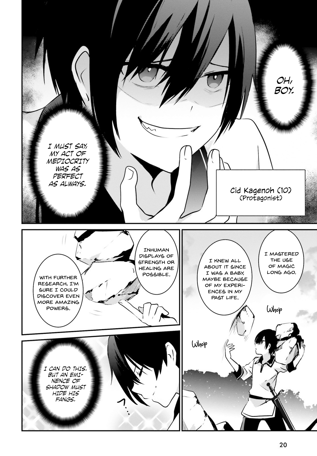 Read The Eminence in Shadow EN Manga Online