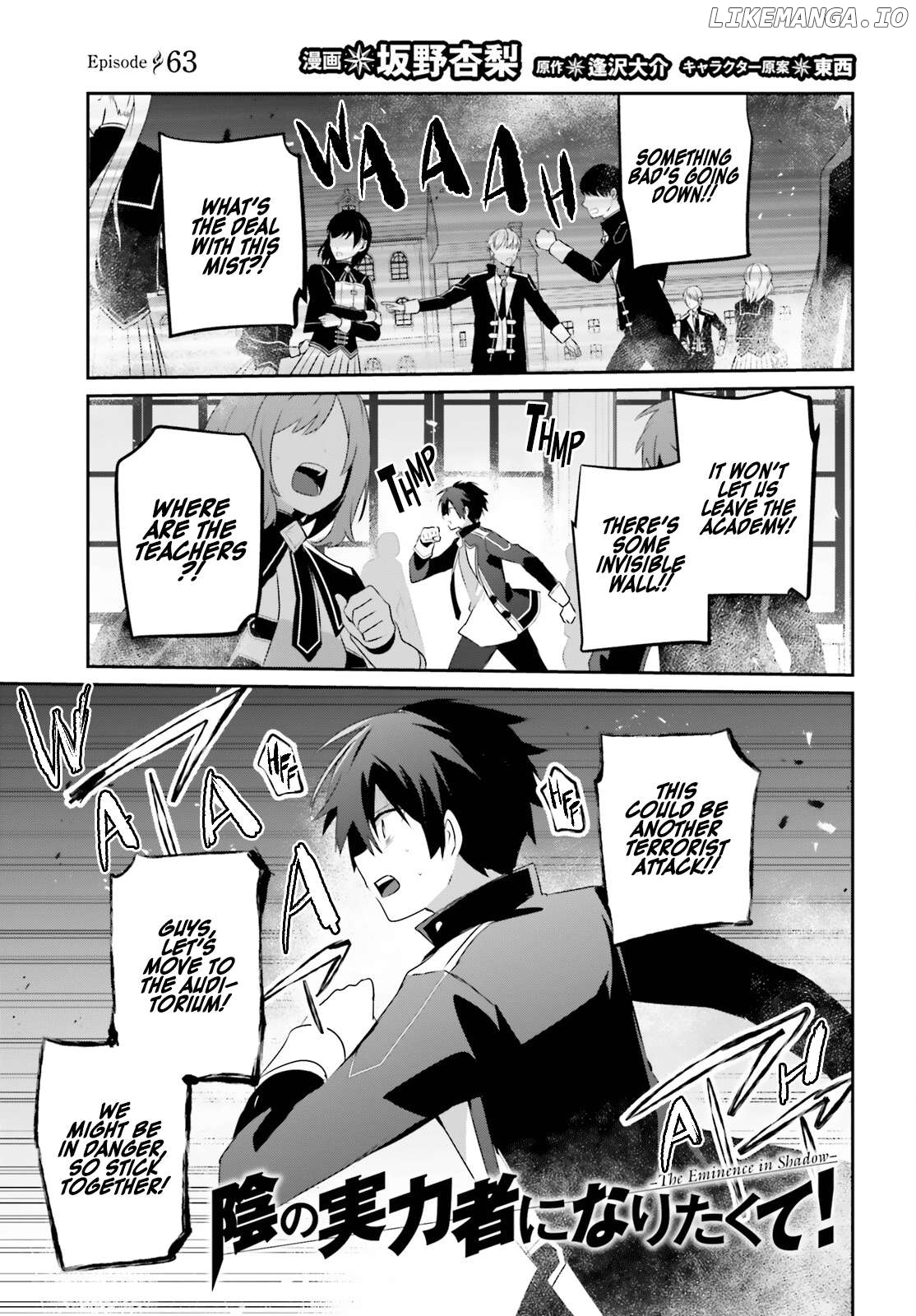 Read The Eminence in Shadow EN Manga Online