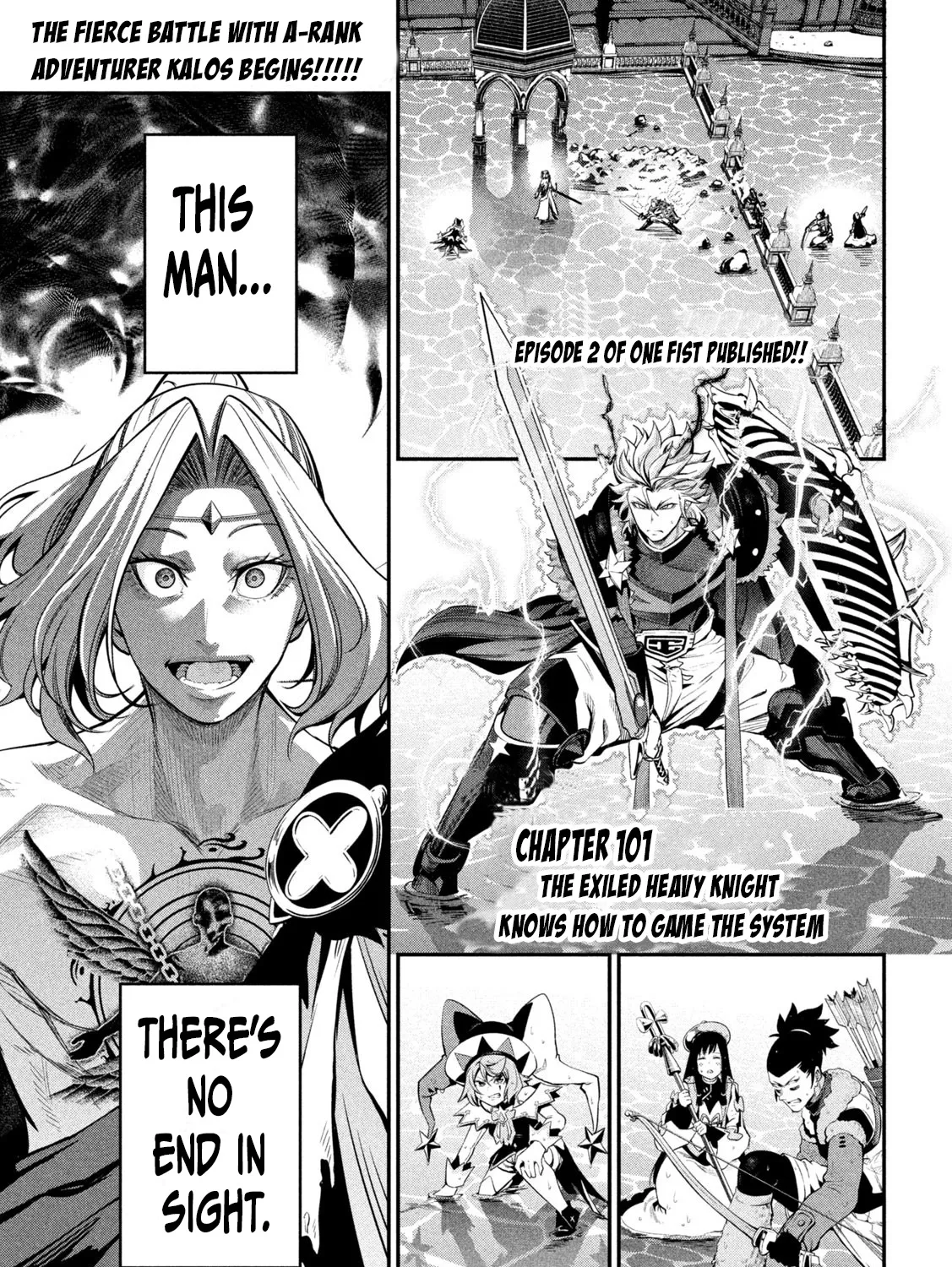Read The Exiled Heavy Knight Knows How to Game the System EN Manga Online