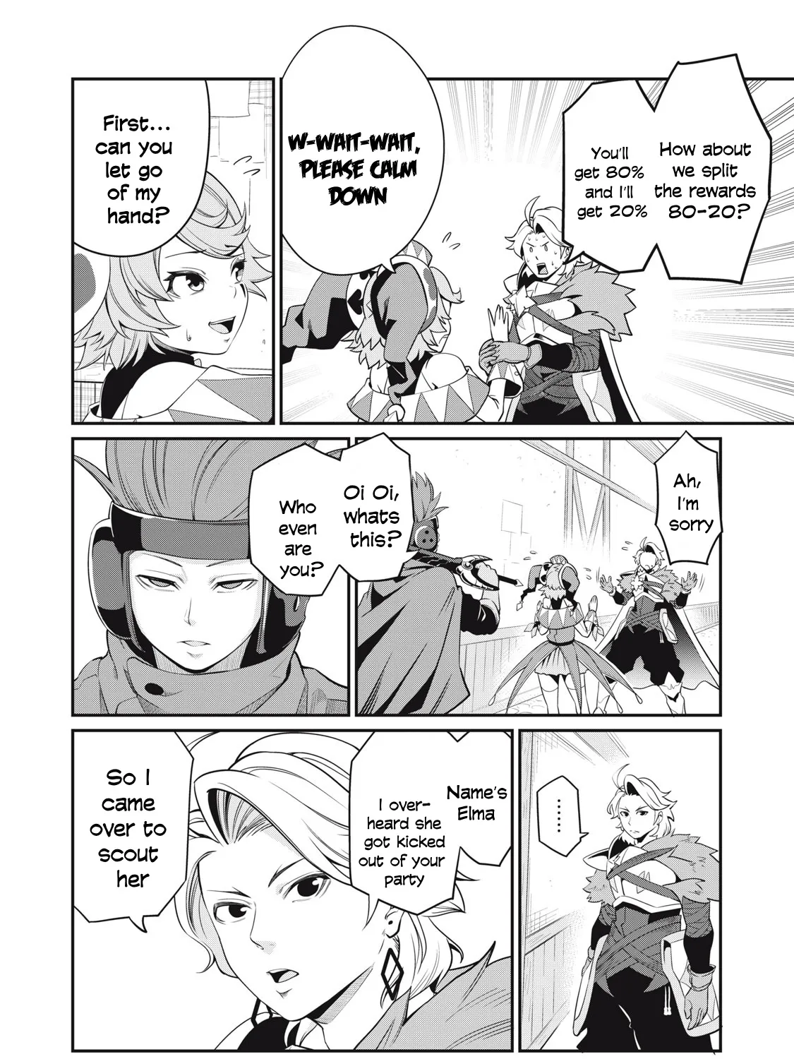 Read The Exiled Heavy Knight Knows How to Game the System EN Manga Online