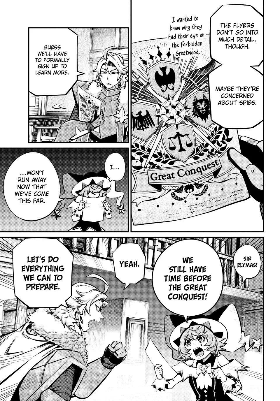Read The Exiled Heavy Knight Knows How to Game the System EN Manga Online