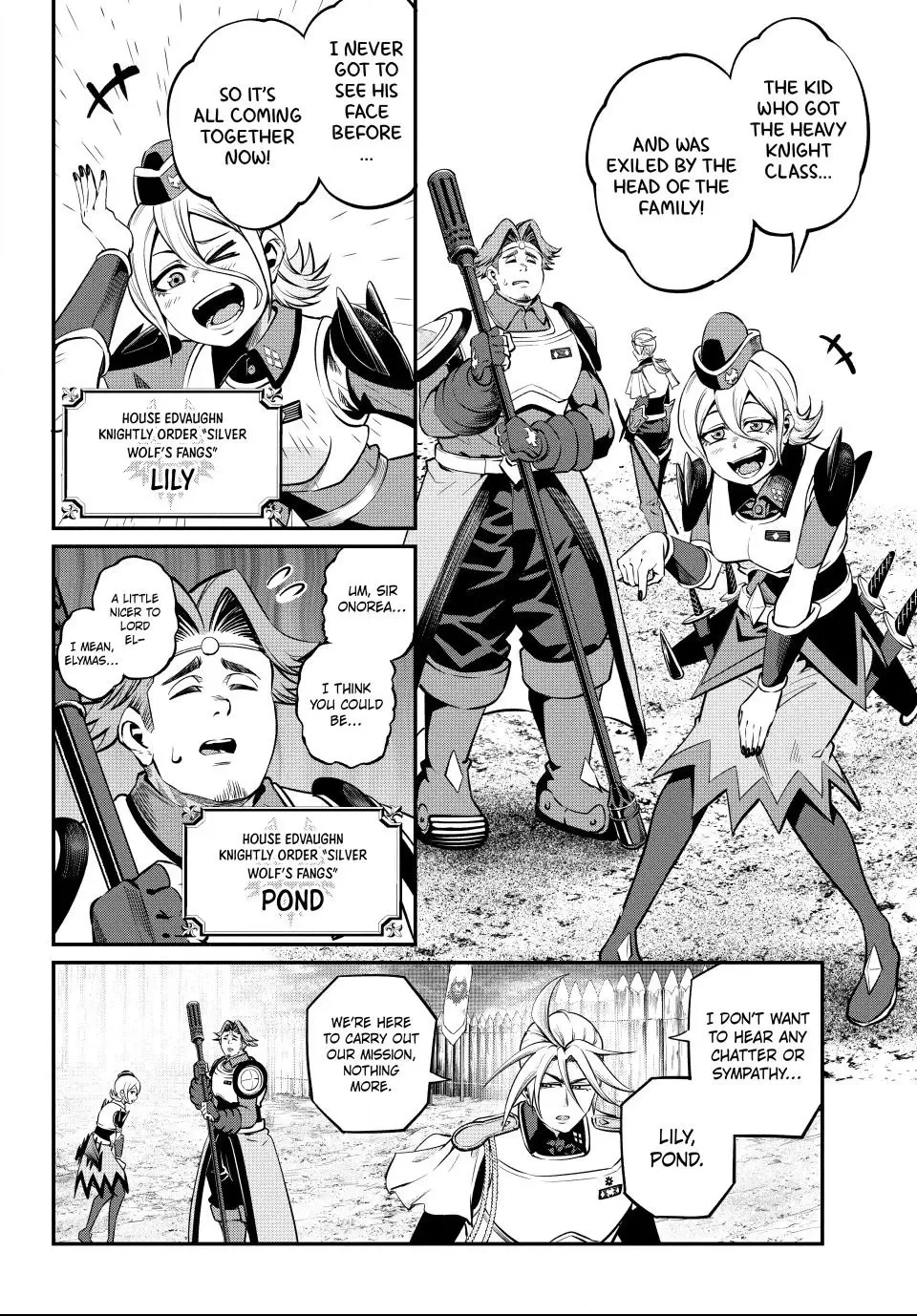 Read The Exiled Heavy Knight Knows How to Game the System EN Manga Online