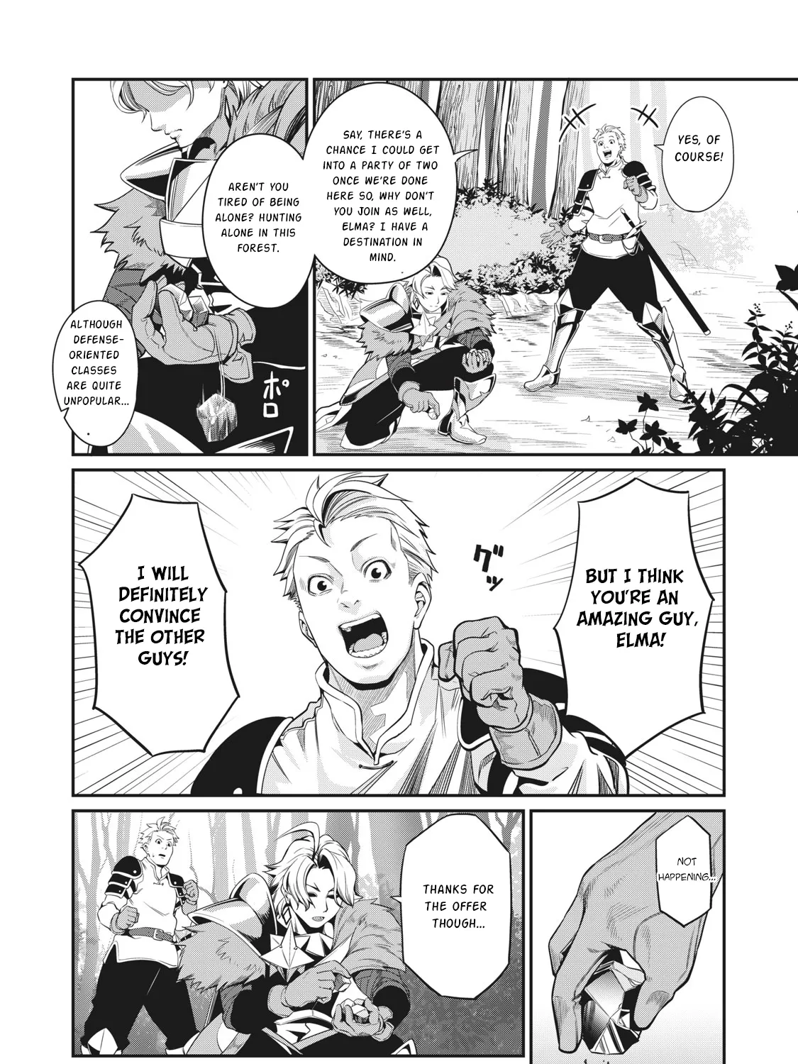 Read The Exiled Heavy Knight Knows How to Game the System EN Manga Online