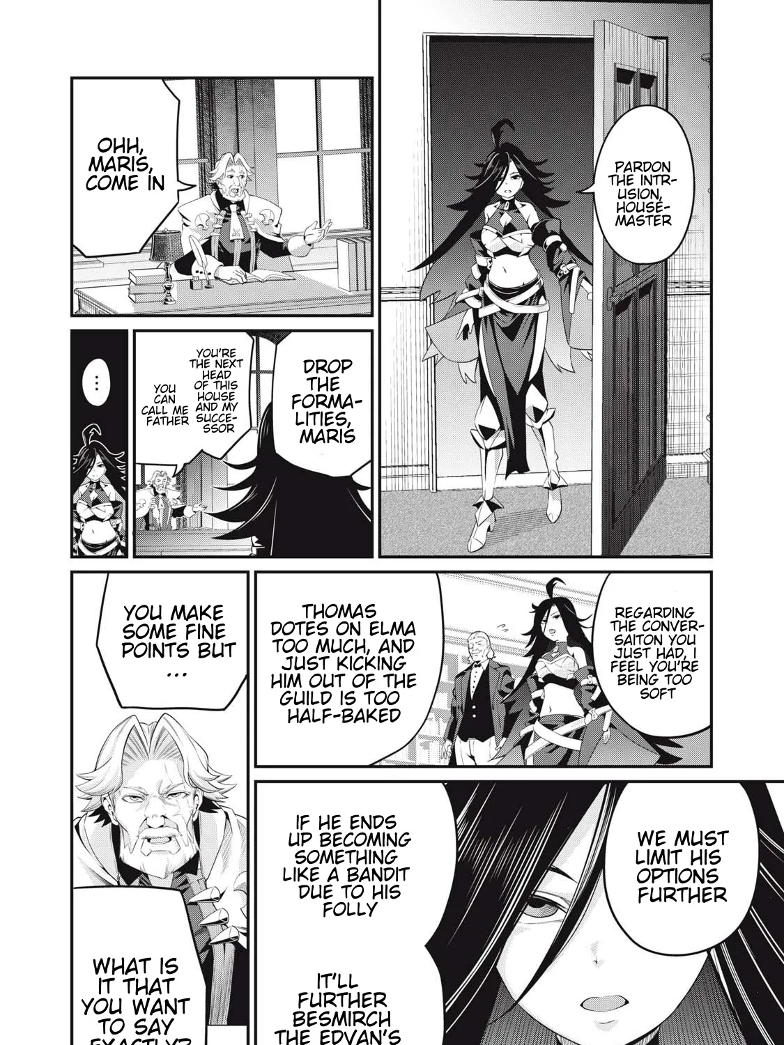 Read The Exiled Heavy Knight Knows How to Game the System EN Manga Online