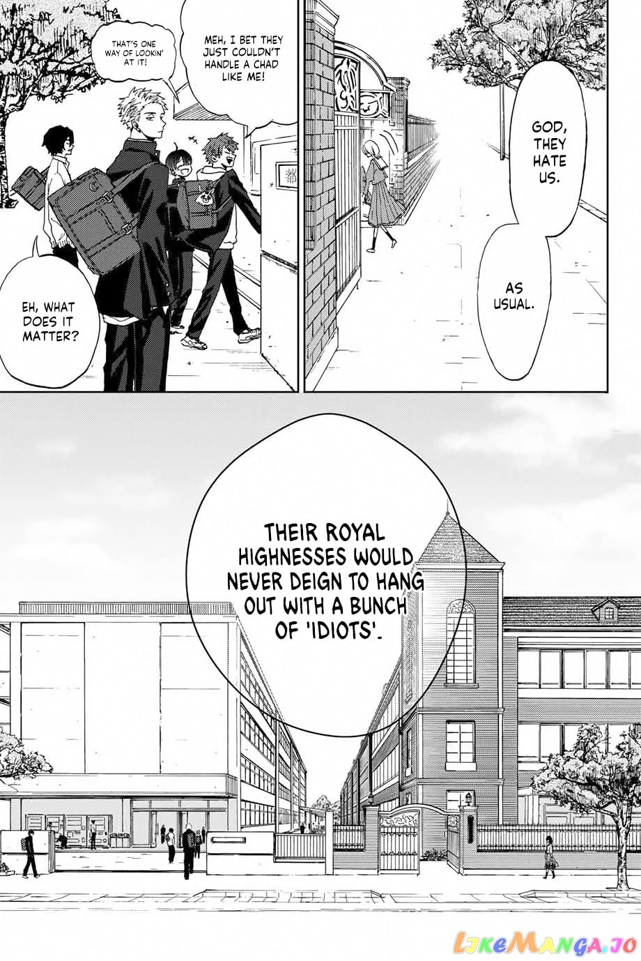 Read The Fragrant Flower Blooms with Dignity EN Manga Online
