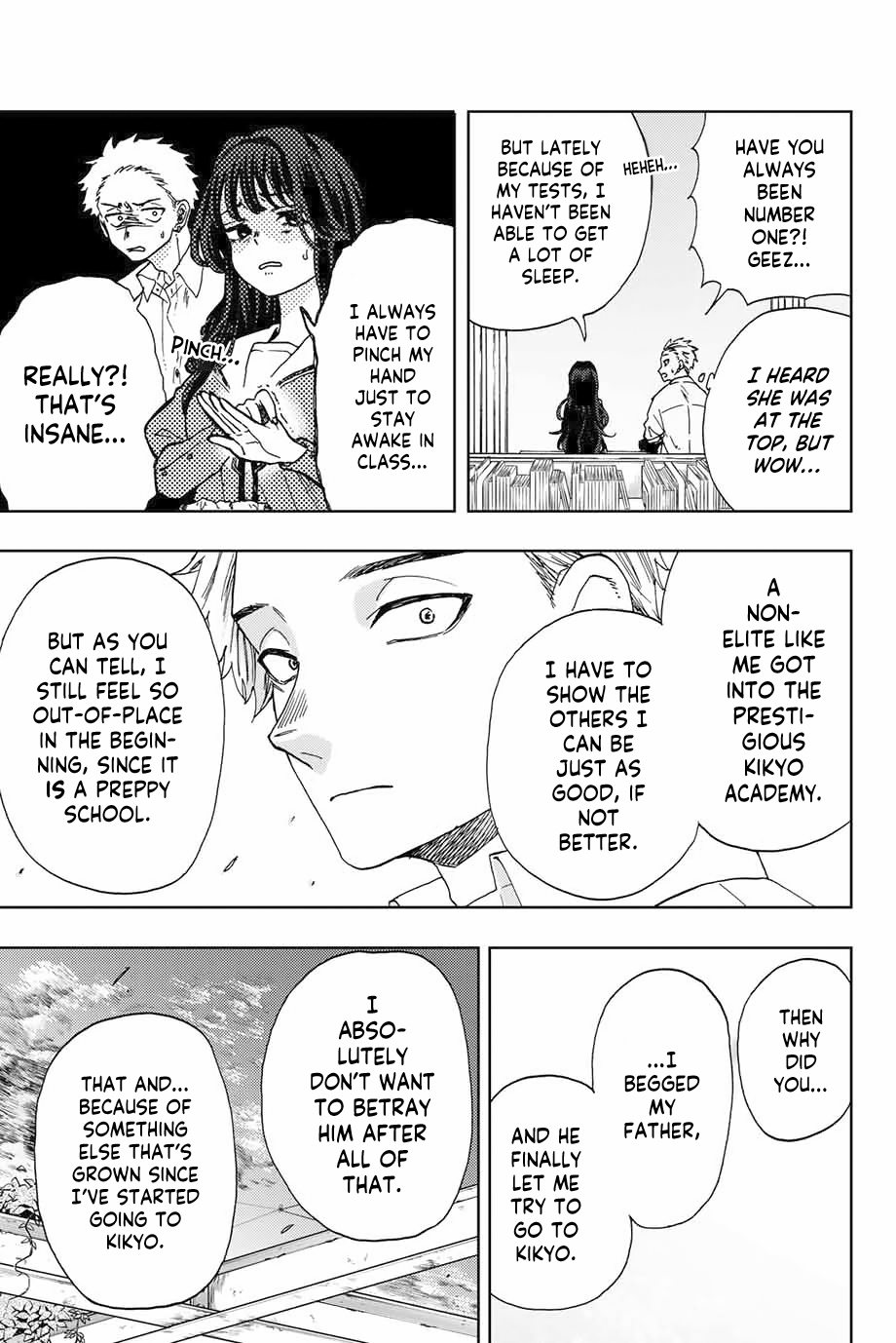 Read The Fragrant Flower Blooms with Dignity EN Manga Online